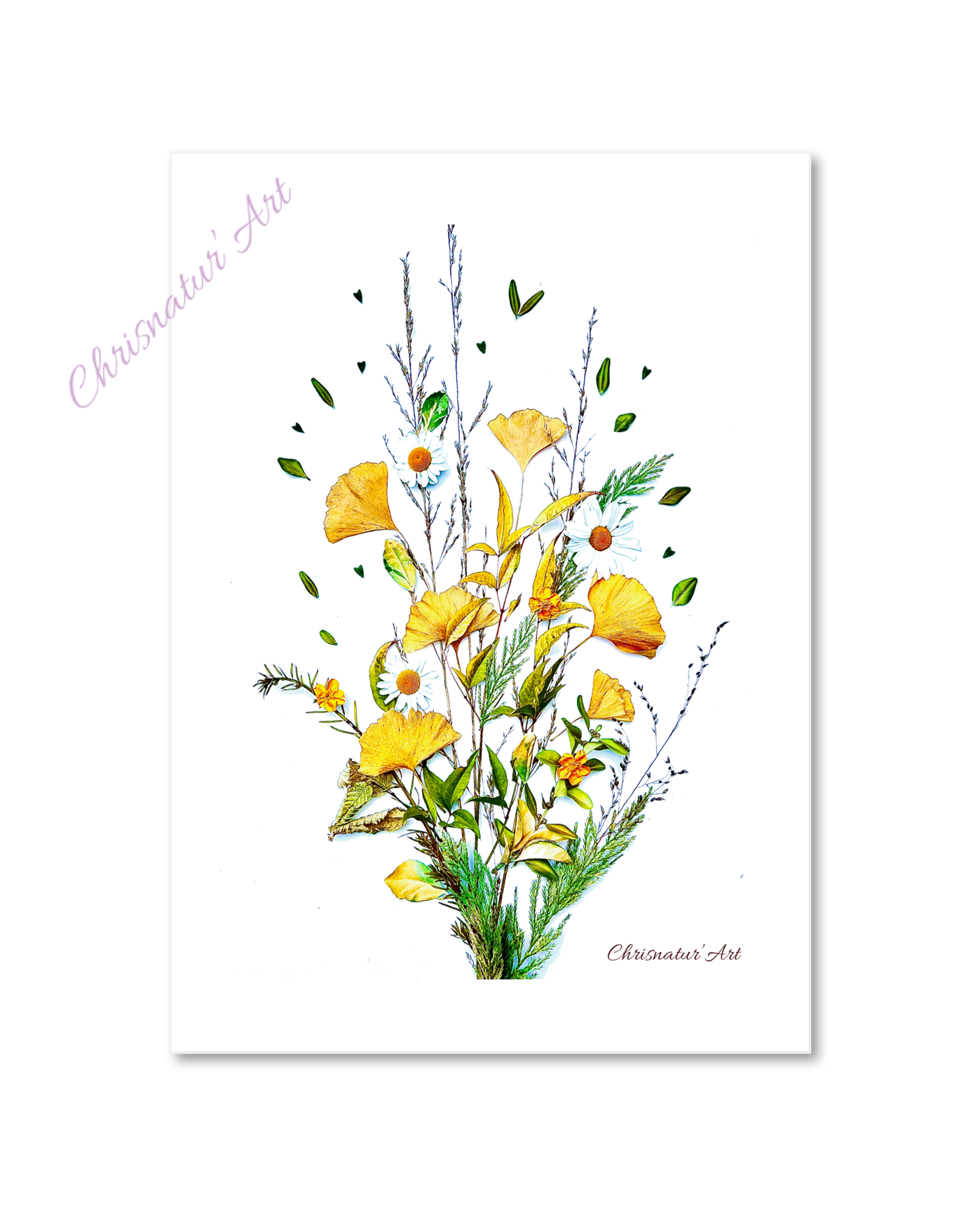 Carte bouquet de mai